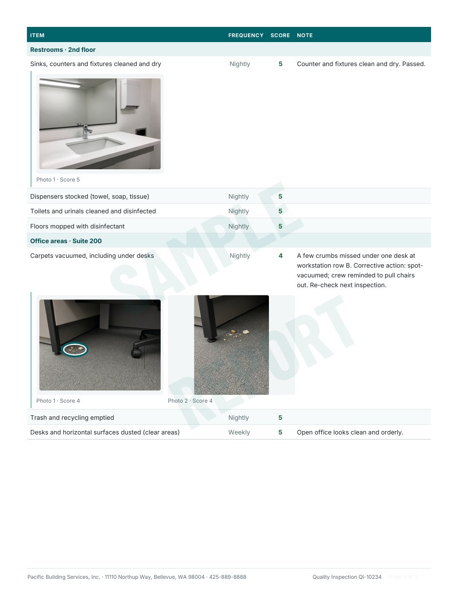 Quality | Pacific Building Services